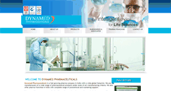 Desktop Screenshot of dynamedpharmaceuticals.com
